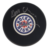 Don Cherry Signed Hockey Night in Canada Logo Hockey Puck (COJO) at PristineAuction.com