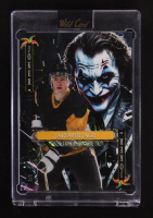 Jaromir Jagr 2025 Wild Card Jokers Wild Joker Shimmer Black #SDJWMJJNM05 #1/1 at PristineAuction.com