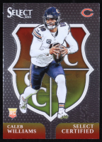 Caleb Williams 2024 Select Select Certified Rookies #1 RC at PristineAuction.com