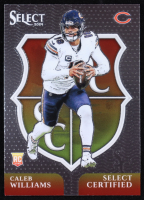 Caleb Williams 2024 Select Select Certified Rookies #1 RC at PristineAuction.com