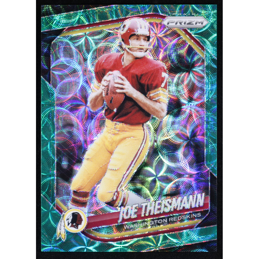 Joe Theismann 2025 Panini Prizm Green Scope #284 #16/75 at PristineAuction.com
