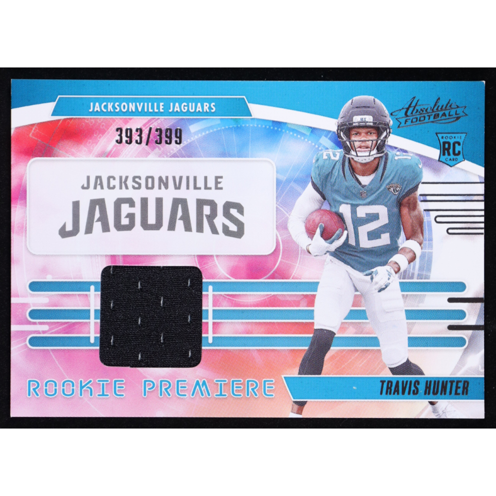 Travis Hunter 2025 Absolute Rookie Premiere Materials #1 #393/399 RC at PristineAuction.com