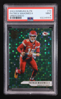 Patrick Mahomes II 2024 Elite Green Disco #70 (PSA 9) at PristineAuction.com
