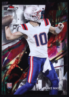 Drake Maye 2024 Finest #62 RC at PristineAuction.com