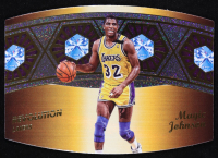 Magic Johnson 2024-25 Panini Revolution Ring Bearers Neutron #11 #009/125 at PristineAuction.com
