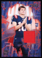 Drake Maye 2024 Absolute Rookie Force Jerseys #22 RC at PristineAuction.com