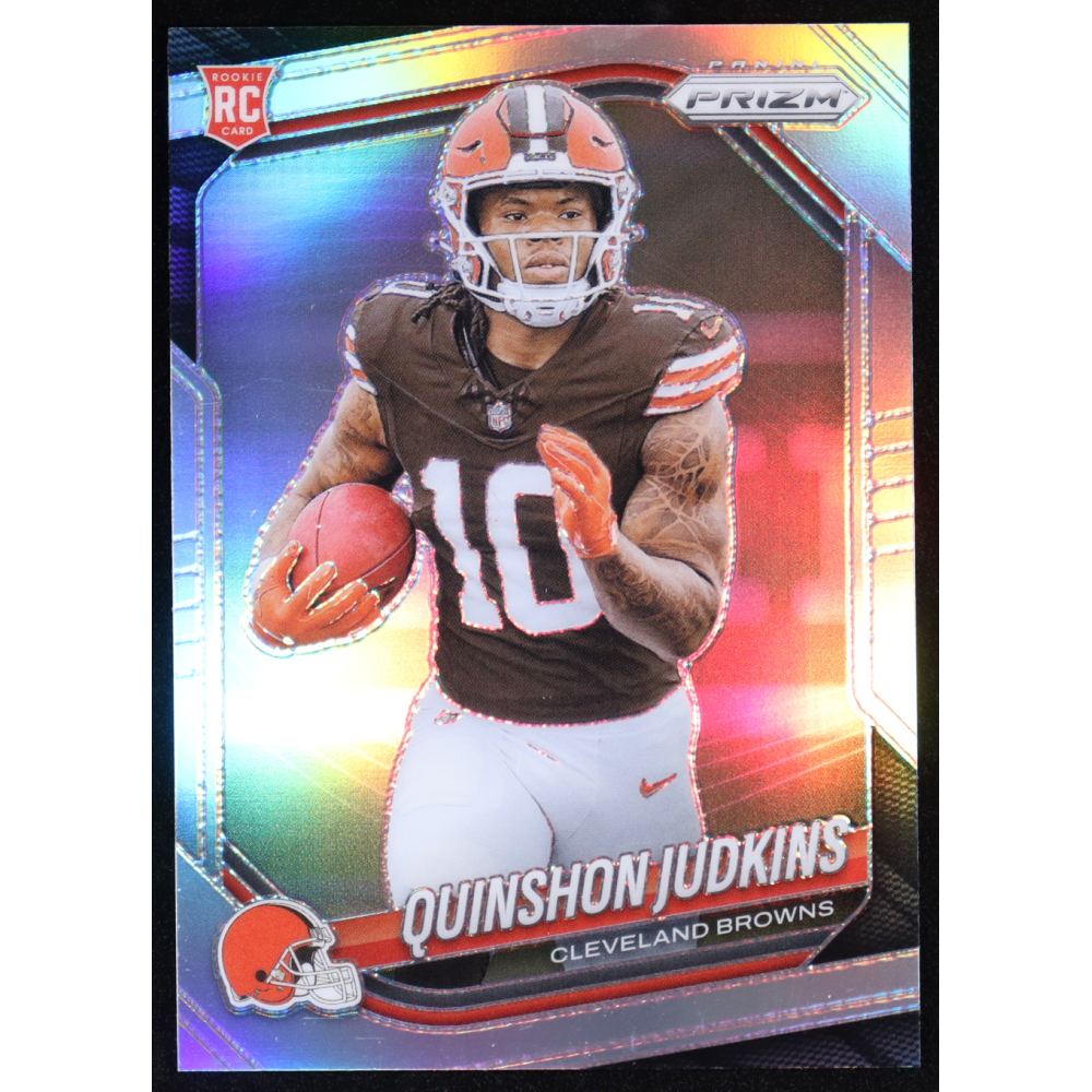 Quinshon Judkins 2025 Panini Prizm Silver #313 RC at PristineAuction.com