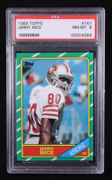 Jerry Rice 1986 Topps #161 RC (PSA 8) at PristineAuction.com