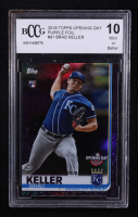 Brad Keller 2019 Topps Opening Day Purple Foil #91 RC (BCCG 10) at PristineAuction.com