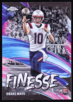 Drake Maye 2024 Topps Chrome Finesse #F2 RC at PristineAuction.com