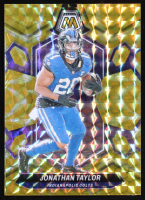 Jonathan Taylor 2024 Panini Mosaic Mosaic Reactive Yellow #93 at PristineAuction.com