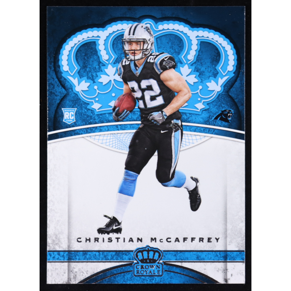 Christian McCaffrey 2017 Crown Royale #88 RC at PristineAuction.com