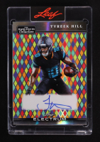 Tyreek Hill Leaf Electrum The Harlequin Collection Autographs Prismatic #HCTH2 #1/1 at PristineAuction.com
