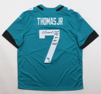 Brian Thomas Jr. Signed LE Jaguars Nike Authentic Jersey With Rookie Stat Inscriptions (Fanatics) at PristineAuction.com
