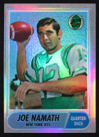 Joe Namath 1996 Topps Namath Reprints Refractors #4 / 1968 at PristineAuction.com