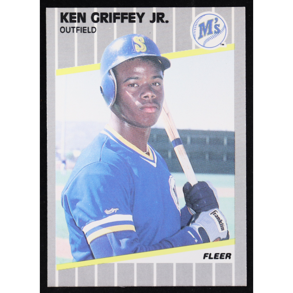 Ken Griffey Jr. 1989 Fleer #548 RC at PristineAuction.com