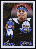 Jonathan Taylor 2022 Panini Illusions King of Cards #8 at PristineAuction.com