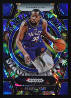 Kevin Durant 2024-25 Panini Prizm Black Kaleidoscopic Prizms Blue Ice #11 #040/125 at PristineAuction.com