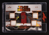 LeBron James 2024 Leaf Ultimate Sports The Immortals Bronze #I12 #4/25 at PristineAuction.com