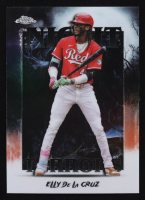 Elly De La Cruz 2025 Topps Chrome Update Night Terrors #NT6 at PristineAuction.com