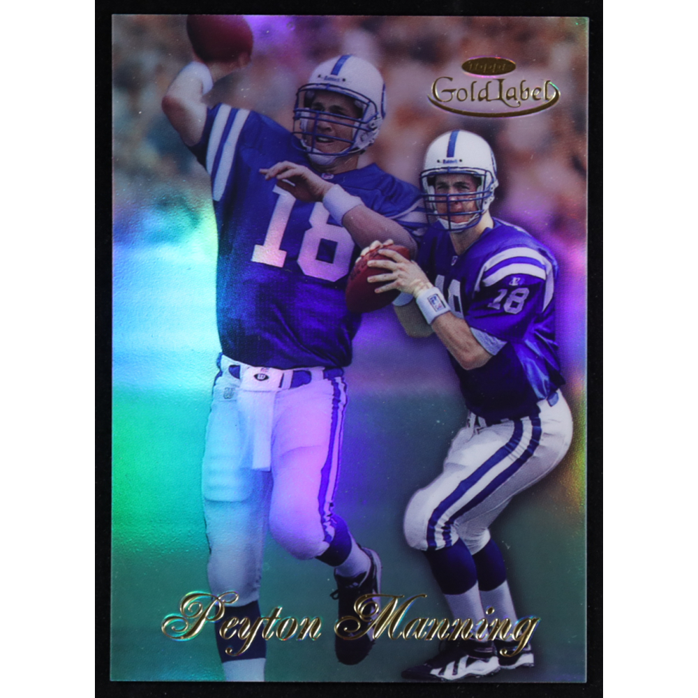 Peyton Manning 1998 Topps Gold Label Class 1 #20 RC at PristineAuction.com