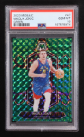 Nikola Jokic 2023-24 Panini Mosaic Mosaic Green #47 (PSA 10) at PristineAuction.com