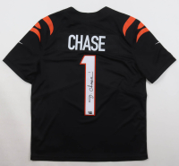 Ja'Marr Chase Signed Bengals Nike Authentic Jersey (Fanatics) at PristineAuction.com