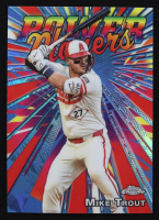 Mike Trout 2025 Topps Chrome Power Players #PP34 at PristineAuction.com