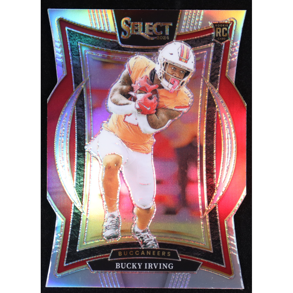 Bucky Irving 2024 Panini Select Concourse Silver Die Cut Prizm #4 RC at PristineAuction.com