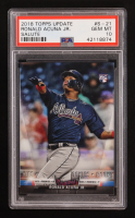 Ronald Acuna Jr. 2018 Topps Update Salute #S21 RC (PSA 10) at PristineAuction.com