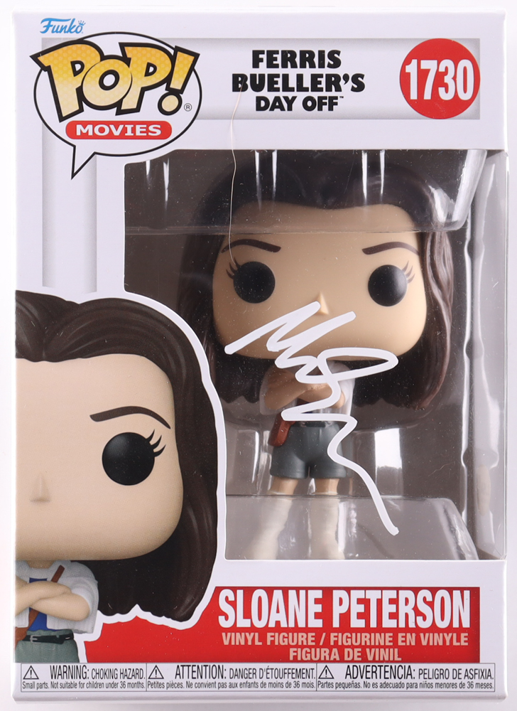 Mia Sara Signed "Ferris Bueller's Day Off" #1730 Sloane Peterson Funko Pop! Vinyl Figure (JSA) at PristineAuction.com Mia Sara Signed "Ferris Bueller's Day Off" #1730 Sloane Peterson Funko Pop! Vinyl Figure (JSA) at PristineAuction.com