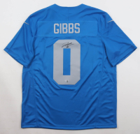 Jahmyr Gibbs Signed Lions Nike Authentic Jersey (Fanatics) at PristineAuction.com