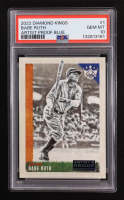 Babe Ruth 2022 Diamond Kings Artist Proof Blue #1 (PSA 10) at PristineAuction.com