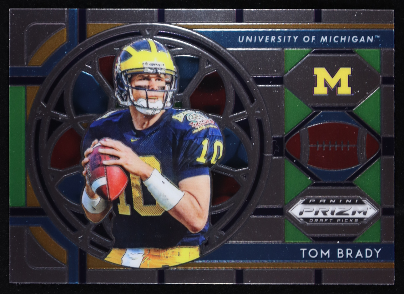 Tom Brady 2019 Panini Prizm Draft Picks #100 SG at PristineAuction.com Tom Brady 2019 Panini Prizm Draft Picks #100 SG at PristineAuction.com