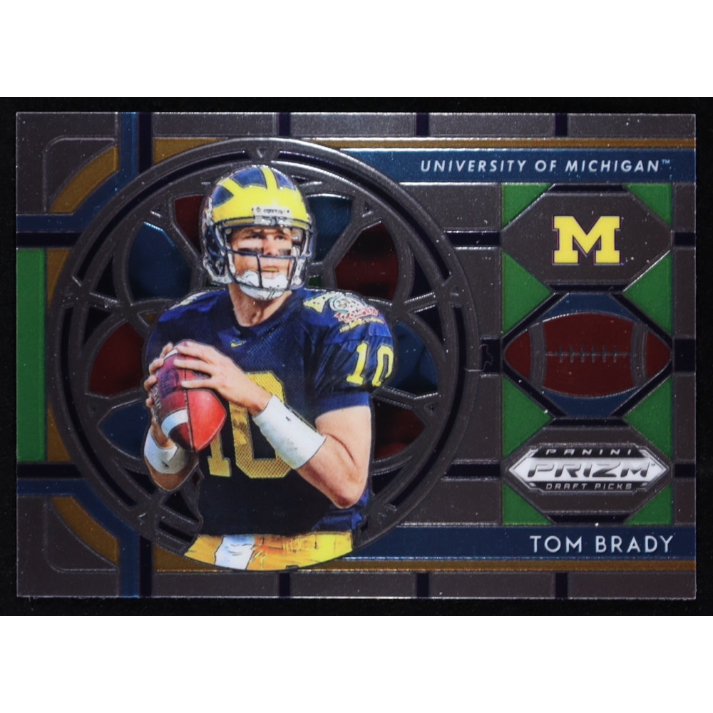 Tom Brady 2019 Panini Prizm Draft Picks #100 SG at PristineAuction.com