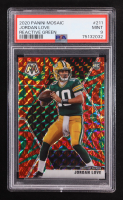 Jordan Love 2020 Panini Mosaic Mosaic Reactive Green #211 RC (PSA 9) at PristineAuction.com