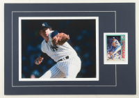 Goose Gossage Signed 12x17 Custom Matted Trading Card Display with Photo (JSA) at PristineAuction.com