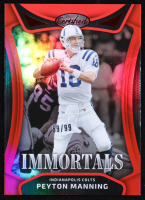 Peyton Manning 2025 Certified Immortals Mirror Red #18 #59/99 at PristineAuction.com