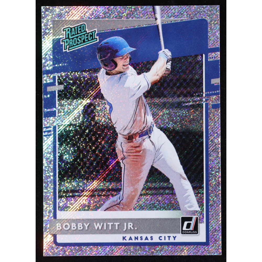 Bobby Witt Jr. 2020 Donruss Rated Prospects Rapture #2 at PristineAuction.com