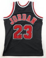 Michael Jordan Signed Bulls Mitchell & Ness Authentic Jersey (UDA & GOAT) at PristineAuction.com