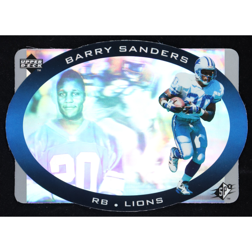 Barry Sanders 1996 SPx #16 at PristineAuction.com