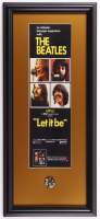 The Beatles Custom Framed "Let It Be" Album Cover Display with The Beatles Lapel Pin at PristineAuction.com