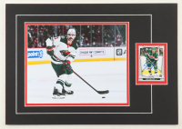 Jacob Middleton Signed 12x17 Custom Matted Trading Card Display with Photo (JSA) at PristineAuction.com