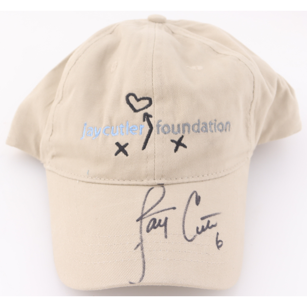 Jay Cutler Signed "Jay Cutler Foundation" Adjustable Hat (JSA) at PristineAuction.com