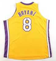 Kobe Bryant Signed 1999-00 Lakers Mitchell & Ness Jersey with NBA Finals Patch (PSA & Beckett) at PristineAuction.com