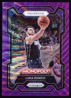 Luka Doncic 2023-24 Panini Prizm Monopoly Purple #22 at PristineAuction.com