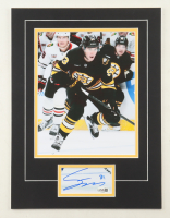 Fraser Minten Signed 12x16 Custom Matted Cut Display with Photo (JSA) at PristineAuction.com
