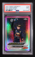 Max Verstappen 2022 Topps Chrome Formula 1 Pink Refractors #167 GPW #23/75 (PSA 9) at PristineAuction.com