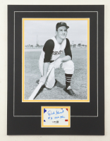 Dick Groat Signed 12x16 Custom Matted Cut Display with Photo Inscribed "8x All Star" (JSA) at PristineAuction.com