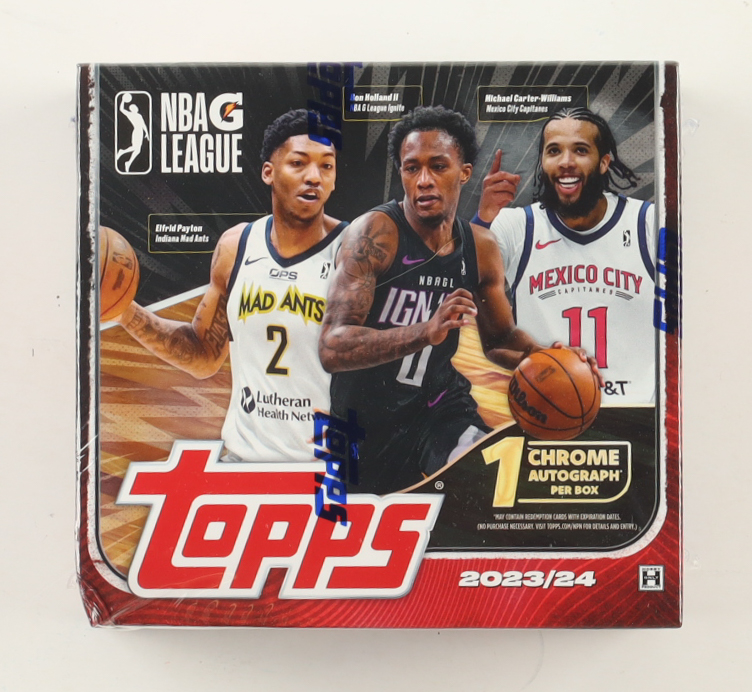 2023-24 Topps G-League Basketball Hobby Box at PristineAuction.com 2023-24 Topps G-League Basketball Hobby Box at PristineAuction.com